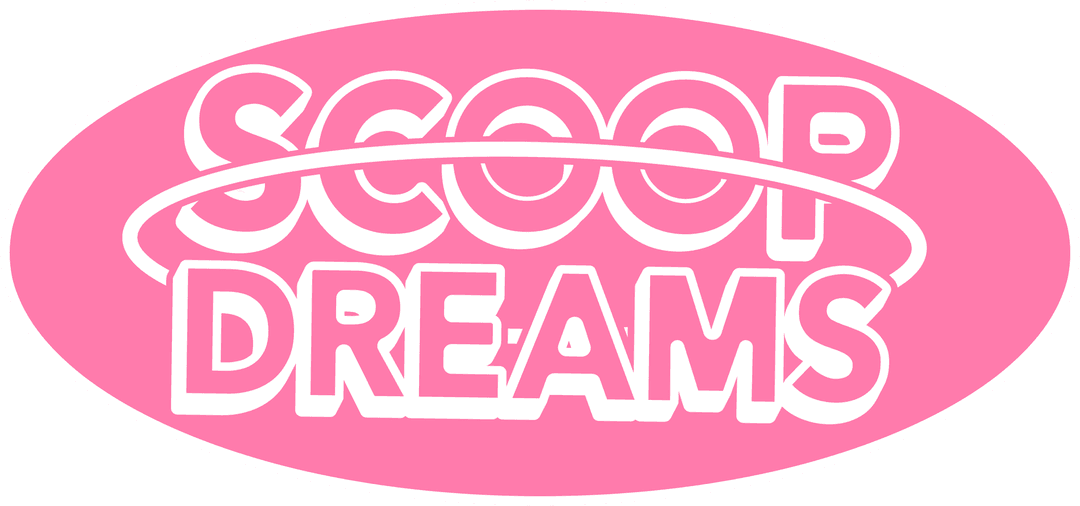 Scoop Dreams soft serve ice cream logo